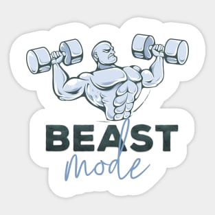 Beast Mode Sticker